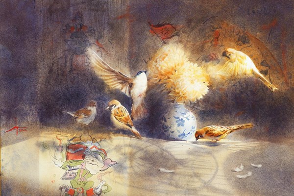 Bộ tranh “Như một hoài niệm”: Câu chuyện về khát vọng âm thầm nhưng mạnh mẽ của những thân phận con người - Anh 3