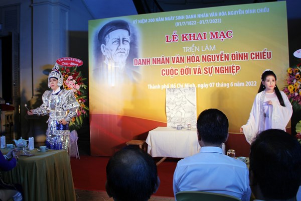 Triển lãm tư liệu và hình ảnh về danh nhân văn hóa Nguyễn Đình Chiểu - Anh 1