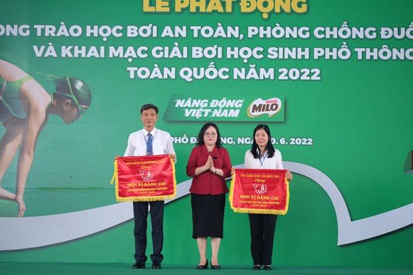 Khai mạc Giải bơi học sinh toàn quốc 2022 - Anh 1