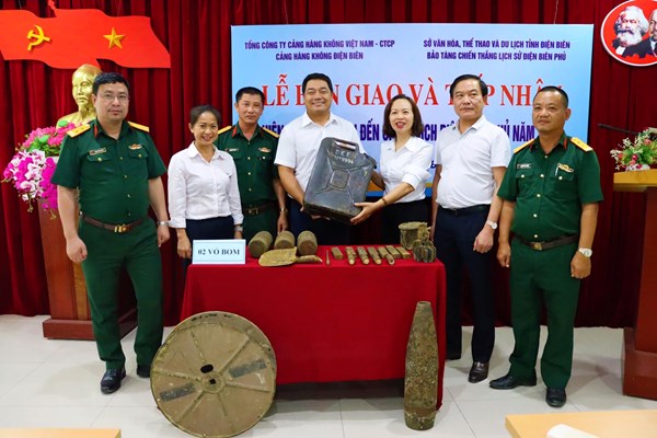 Bảo tàng Chiến thắng lịch sử Điện Biên Phủ tiếp nhận 24 hiện vật chiến tranh - Anh 1