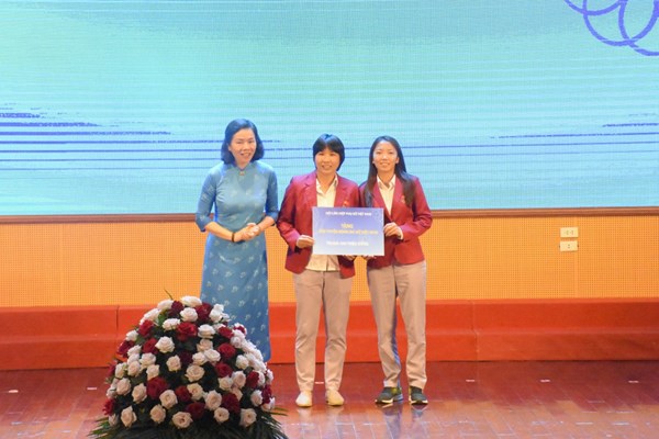 “Với tinh thần Bà Trưng, Bà Triệu, các nữ VĐV đã mang vinh quang về cho Tổ quốc” - Anh 3