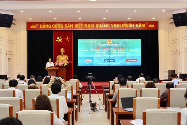 Phát động Cuộc thi Xây dựng thiết bị dạy học số lần thứ nhất - Anh 1