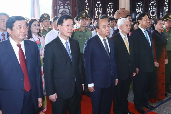 Lễ kỷ niệm 110 năm Ngày sinh Chủ tịch Hội đồng Bộ trưởng Phạm Hùng - Anh 1
