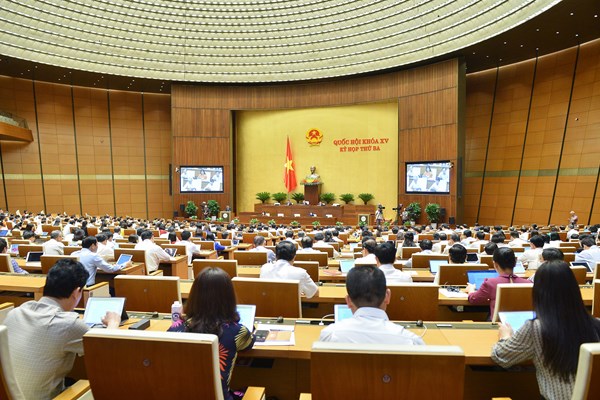 Quốc hội thông qua hai nghị quyết về việc Thành lập Đoàn giám sát chuyên đề và Luật Cảnh sát cơ động - Anh 2
