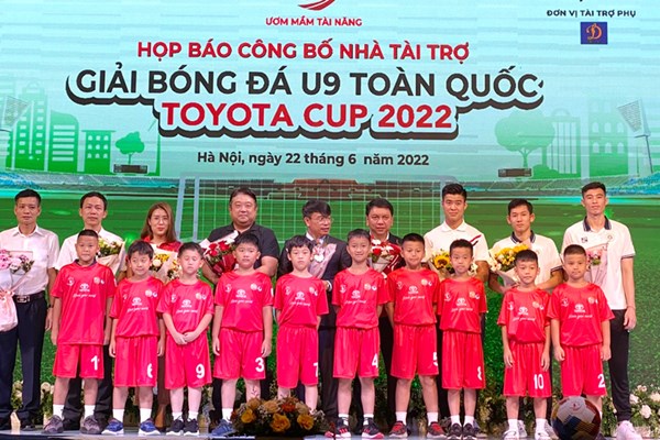 Ươm mầm tài năng từ Giải bóng đá U9 toàn quốc Toyota Cup 2022 - Anh 1