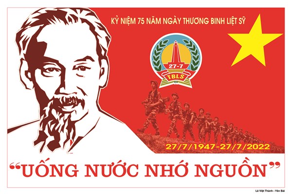 75 tranh cổ động tuyên truyền 75 năm Ngày Thương binh, Liệt sĩ - Anh 1