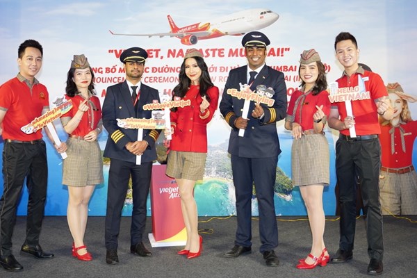 ﻿Vietjet mở đường bay TP.Hồ Chí Minh/Hà Nội - Mumbai cùng các đường bay giữa Việt Nam - Ấn Độ - Anh 1
