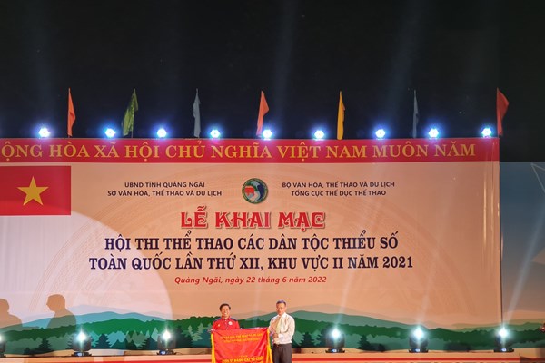 Khai mạc Hội thi Thể thao các dân tộc thiểu số toàn quốc lần thứ XII, khu vực II - Anh 1
