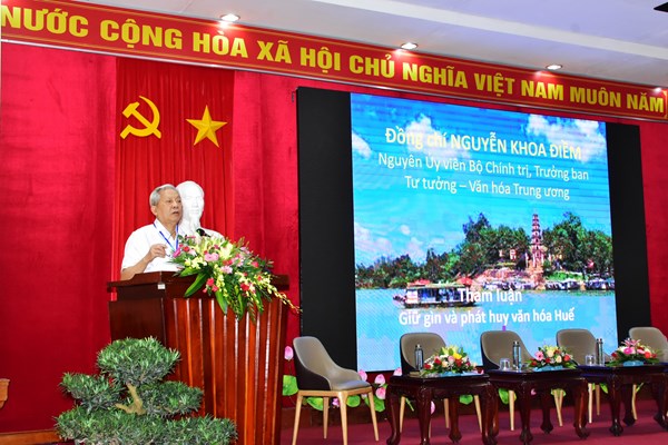 Phát triển văn hóa, con người Huế theo tinh thần Nghị quyết 54-NQ/TW của Bộ Chính trị - Anh 3