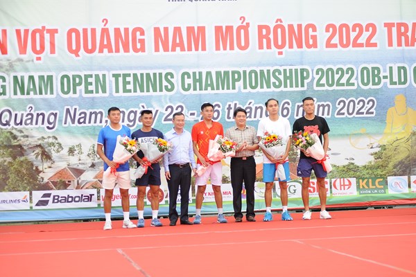 Nhiều tay vợt mạnh góp mặt tại Giải quần vợt tỉnh Quảng Nam mở rộng 2022 - Anh 1