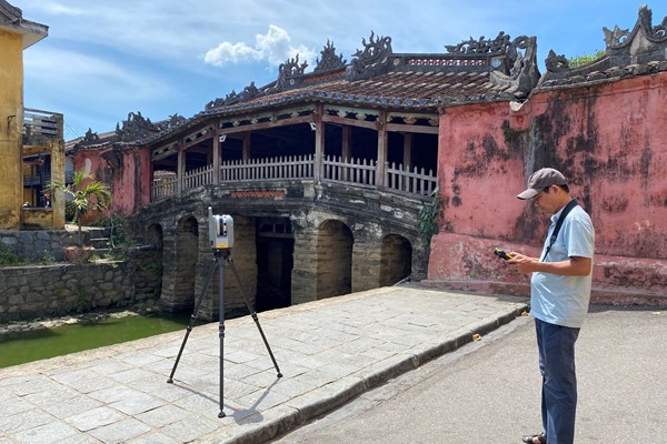 Triển khai số hóa 3D dự án tu bổ di tích Chùa Cầu, Hội An - Anh 1