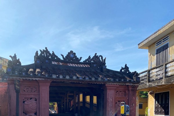 Triển khai số hóa 3D dự án tu bổ di tích Chùa Cầu, Hội An - Anh 2