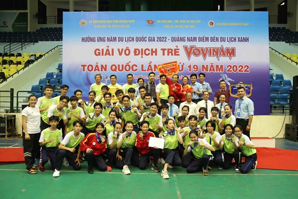 TP.HCM nhất toàn đoàn Giải vô địch trẻ Vovinam toàn quốc 2022 - Anh 2