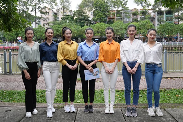 Thí sinh Miss World Vietnam 2022 san sẻ, ủng hộ bệnh nhân ung thư vú - Anh 1