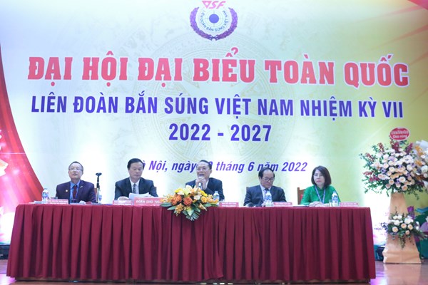 Ông Đỗ Văn Bình là Chủ tịch Liên đoàn Bắn súng Việt Nam nhiệm kỳ VII - Anh 1