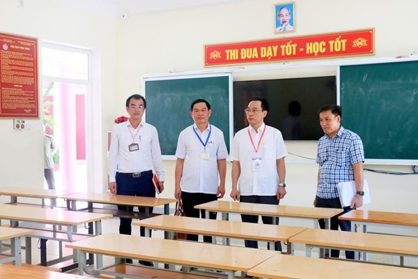 Nghệ An sẵn sàng cho kỳ thi tốt nghiệp THPT 2022 - Anh 1