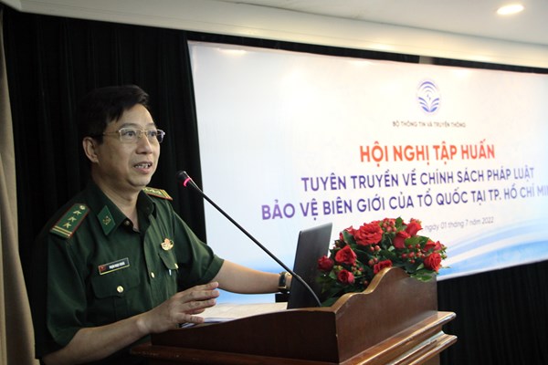 Bộ TT&TT tập huấn nghiệp vụ, phổ biến chính sách pháp luật về bảo vệ biên giới của Tổ quốc - Anh 2