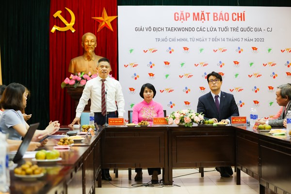 1.000 HLV, VĐV tham gia tranh tài tại Giải Taekwondo các lứa tuổi trẻ cúp CJ - Anh 1