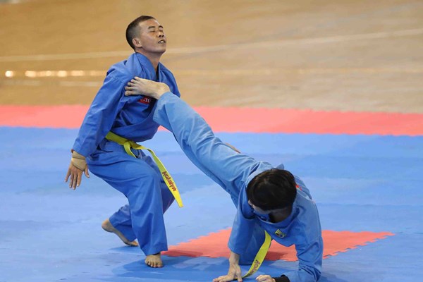 Gần 500 VĐV tranh tài tại Giải Vovinam Đại hội thể thao TP.HCM 2022 - Anh 1