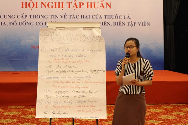 Truyền thông về tác hại của thuốc lá, rượu bia và đồ uống có đường còn ở mức thấp - Anh 1