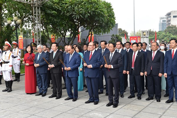 Kỷ niệm trọng thể 110 năm ngày sinh Tổng Bí thư Nguyễn Văn Cừ - Anh 1