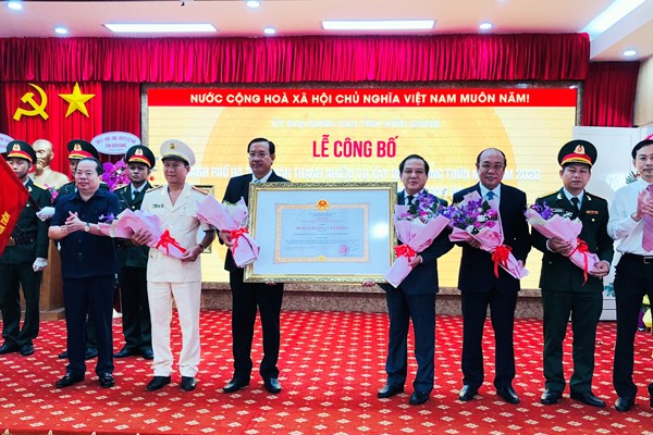 TP Hà Tiên, Kiên Giang hoàn thành nhiệm vụ xây dựng nông thôn mới - Anh 1
