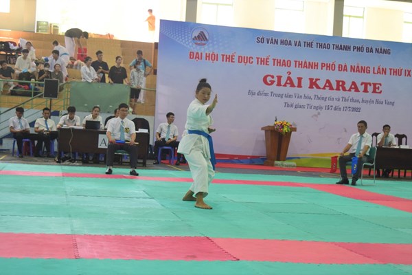 Giải Karate Đại hội TDTT Đà Nẵng lần thứ IX - Anh 1