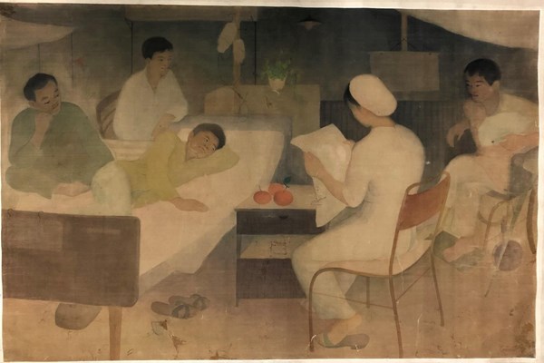 Quá khứ hào hùng trong triển lãm mỹ thuật “Còn mãi với thời gian” - Anh 7