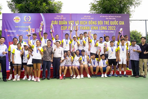 Bế mạc Giải quần vợt vô địch đồng đội trẻ quốc gia 2022 - Anh 3