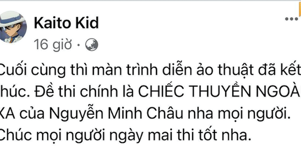 Hành vi dự đoán đề thi môn Ngữ văn có vi phạm pháp luật? - Anh 1