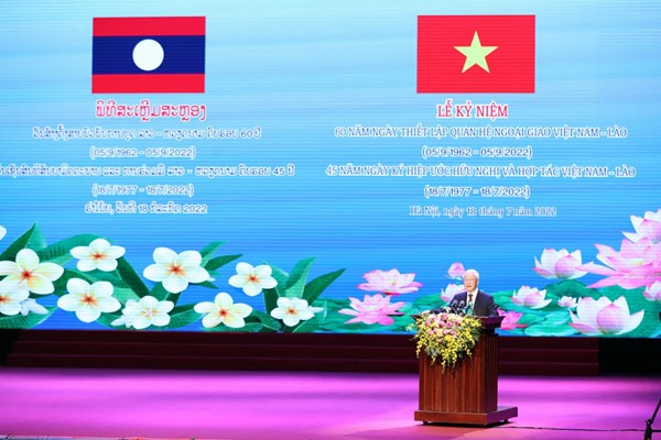 Mối quan hệ Việt - Lào trở thành tài sản vô giá,  