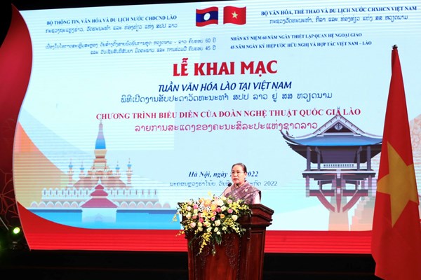 Nồng thắm giai điệu Lào - Việt giữa Thủ đô Hà Nội - Anh 6