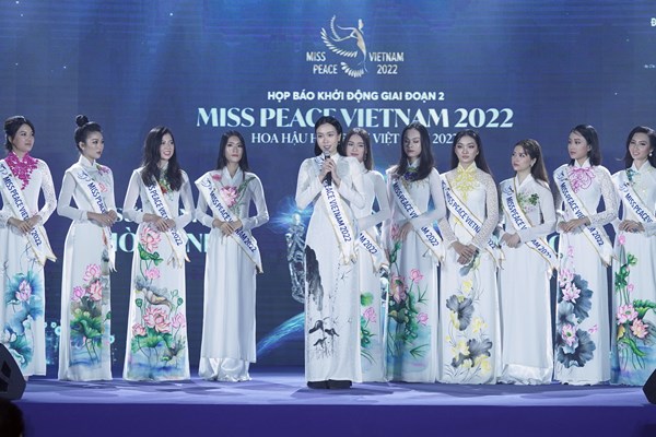 Miss Peace Vietnam 2022 xóa bỏ phần trình diễn áo tắm - Anh 1
