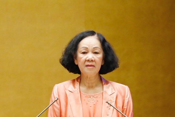 Trưởng Ban Tổ chức Trung ương Trương Thị Mai: “Người vào Đảng thì động cơ phải trong sáng” - Anh 2