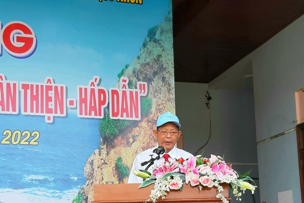 Bình Định: Phát động phong trào “Môi trường du lịch an toàn - thân thiện - hấp dẫn” - Anh 1