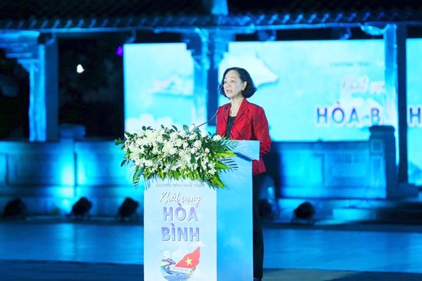 Chương trình nghệ thuật “Khát vọng hòa bình” tri ân các Anh hùng liệt sĩ - Anh 1