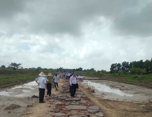 Phát lộ đường Hoàng Gia tại Thành Nhà Hồ - Anh 1