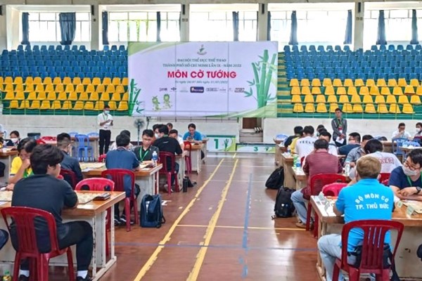 Giải cờ tướng Đại hội TDTT TP.HCM 2022 - Anh 1