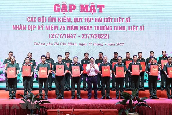 Tìm kiếm, quy tập hài cốt liệt sĩ còn là mệnh lệnh từ trái tim - Anh 2