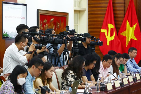 Họp báo Bộ VHTTDL: Giải đáp thấu đáo những nội dung liên quan đến nghệ sĩ, hoa hậu - Anh 3
