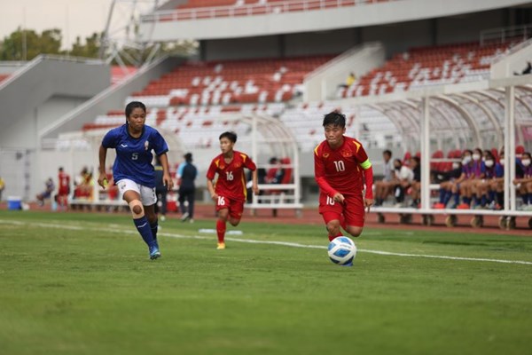 U18 nữ thắng trận thứ 3 liên tiếp tại Giải Đông Nam Á - Anh 1