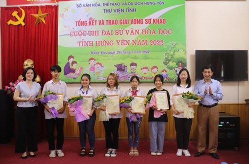 Trao giải Cuộc thi Đại sứ Văn hóa đọc Hưng Yên năm 2022 - Anh 1
