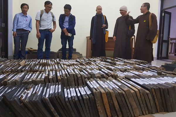 Di sản tư liệu mộc bản Phật giáo tại Huế đối mặt nhiều nguy cơ - Anh 2