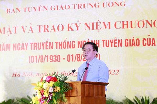 Công tác tuyên giáo góp phần bồi đắp niềm tin, làm cho ý Đảng quyện với lòng dân - Anh 1