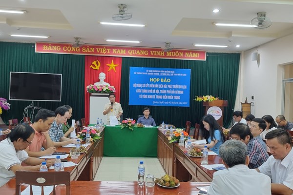 Chuẩn bị diễn ra Hội nghị sơ kết Diễn đàn liên kết phát triển du lịch giữa Hà Nội, TP.HCM và các tỉnh trọng điểm miền Trung - Anh 1