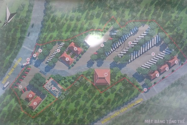 Triển khai dự án bãi đỗ xe tham quan lăng Tự Đức- Đồng Khánh sau 5 năm tạm dừng - Anh 2