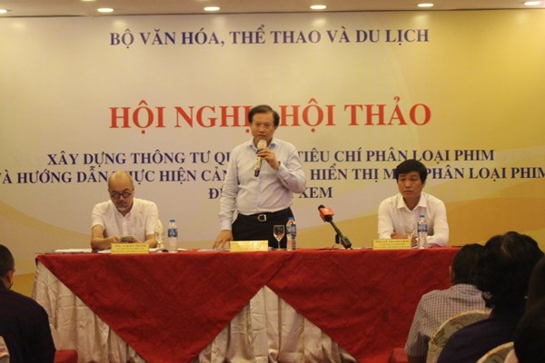 Lấy ý kiến góp ý xây dựng Thông tư quy định tiêu chí phân loại phim - Anh 2