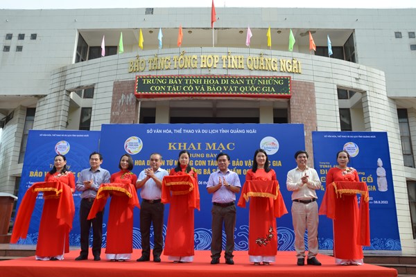 Quảng Ngãi trưng bày 'Tinh hoa di sản từ những con tàu cổ' - Anh 1