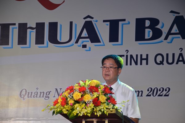 Khai mạc Liên hoan nghệ thuật Bài chòi tỉnh Quảng Ngãi - Anh 2