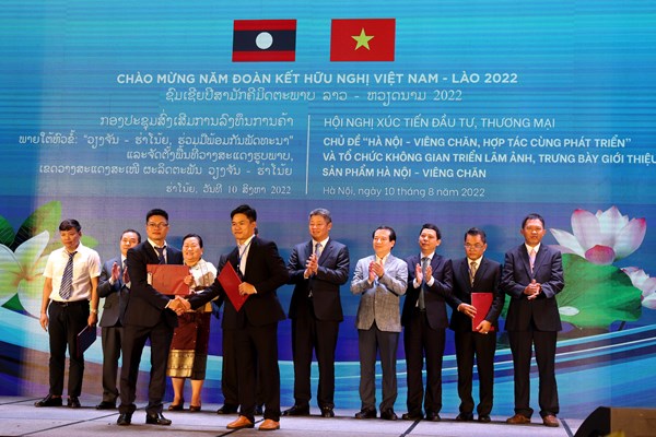 Hà Nội- Viêng Chăn thúc đẩy xúc tiến thương mại, đầu tư và du lịch - Anh 5